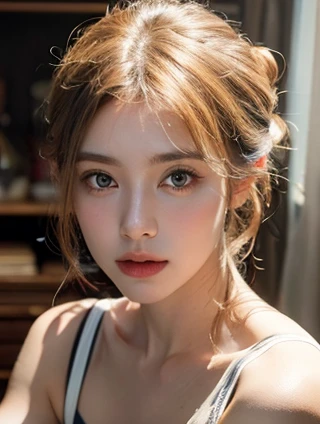 日落与彩妆：情感的双重镜像